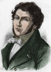 Portrait de Jean-François Champollion dit Champollion le Jeune, égyptologue français (1790-1832).