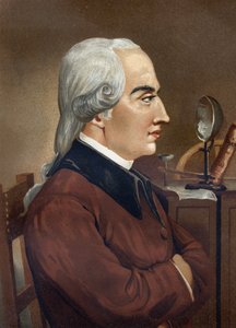 Portrait de Joseph Black. Physicien et chimiste écossais.
