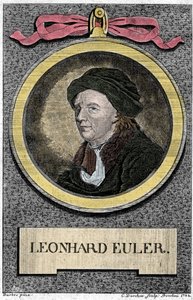 Portrait de Leonhard Euler, mathématicien suisse (1707-1783)