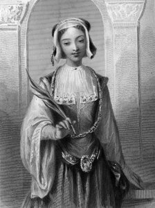 Portrait de Sainte Justine, vierge et martyre d