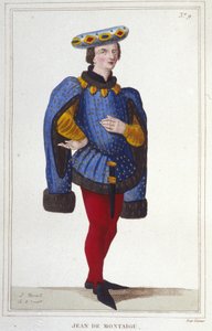 Portrait de Jean de Montaigu. Homme d