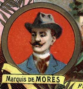 Portrait du marquis de Mores - Unknown artist