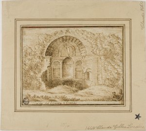 Temple des Géants à Cumes - Unknown Italian