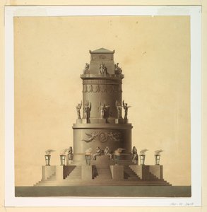 Monument sépulcral à un héros - Unknown, Italian