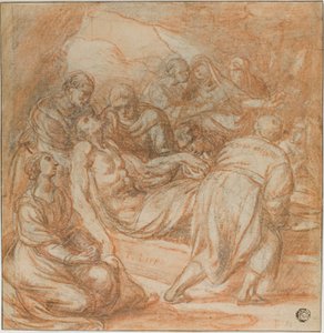 Mise au tombeau du Christ - Unknown Lombard
