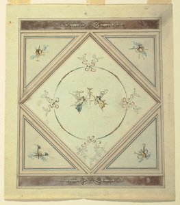 Dessin, plafond d