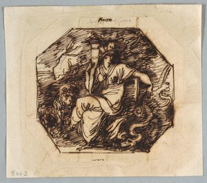 Dessin, Cérès, vers 1810 - Unknown artistUnknown artist