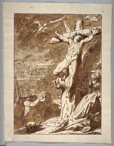 Dessin, Crucifixion, 1815-1825 - Unknown artistUnknown artist