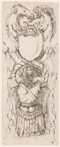 Estampe, ornements ou grotesques (ornement grotesque), vers 1653
