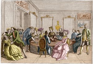 (Le baquet de Mesmer) Démonstration par Frédéric Antoine Mesmer - Unknown artist