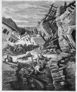 Tremblement de terre de Chios en 1881 - Grèce - Unknown artist