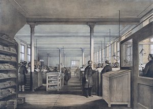 Une imprimerie européenne du 19ème siècle - Unknown artist