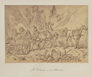 Un blocage sur la route. - Unknown artist