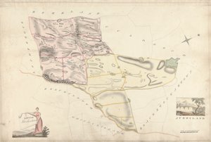 Une collection de relevés des domaines écossais du comte de Selkirk: Little Stockartown et Jurdiland - Unknown artist