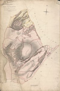 Une collection de relevés des domaines écossais du comte de Selkirk : La ferme composée de Kirkland Drumcroy, Auchenfloor, Cannee, Barhill et Silvercraigs (anciennement Nuntons) - Unknown artist