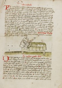 Un homme dans un lit - Unknown artist
