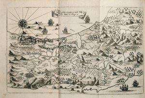 Carte du pays et de la ville de Panama. Partie 3 : chap : 5. (gravure) - Unknown artist