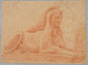 Un sphinx couché