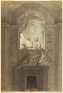 Monument sépulcral du cardinal Henri York (1725-1807) et de Charles Edward Stuart, le "Jeune Prétendant" (1720-1788) - Unknown artist