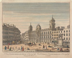 Vue de Northumberland House et Charing Cross - Unknown artist
