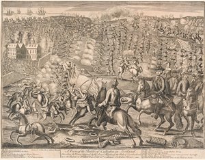 Vue de la bataille de Culloden en Écosse, 1746 - Unknown