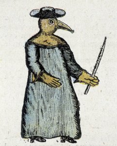 Tenue de médecin en temps de peste - Unknown artist