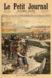 Un énorme bloc de glace se détache du continent à Helsingfors - Unknown artist