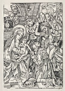 Adoration des mages - Unknown artist