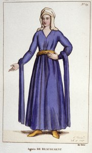 Agnès De Baudement, Dame de Braine (1130-1218). - Unknown artist