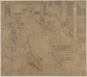 Album de thèmes taoïstes et bouddhistes : Rois des enfers : Feuille 29