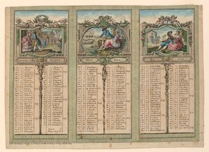 Almanach pour 1789 - Unknown artist