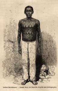Un Indien Mondurucu (ou Mundurucu)