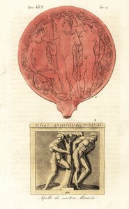 Figures étrusques anciennes d