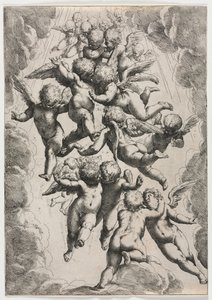 Anges en gloire - Unknown artist