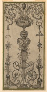 Design Arabesque pour un Panneau - Unknown artist
