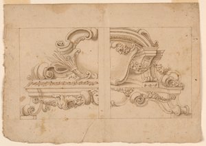 Ornements architecturaux - Unknown artist