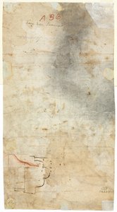 Esquisse architecturale (verso) - Unknown artist