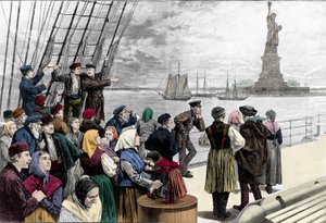 Arrivée des familles d
