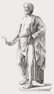 Asclépios. Portrait. - Unknown artist