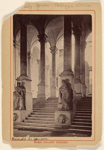 Atrio Palazzo Durazzo [à Gênes, Italie]. - Unknown artist