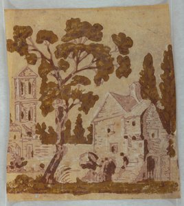 Papier de boîte à chapeaux - Unknown artist