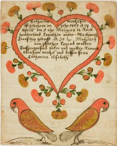 Certificat de baptême de Catharina Wentzelsin