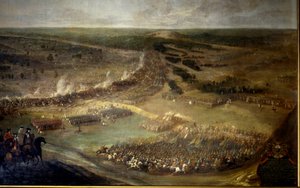 Bataille de Hersans (1687), Hongrie. Peinture anonyme du XVIIe siècle. Château de Vaux-le-Vicomte.