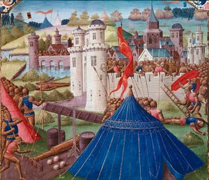 Scène de bataille à Carthage - Unknown artist