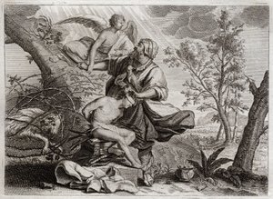 Bible de Royaumont, Ancien Testament : Sacrifice d