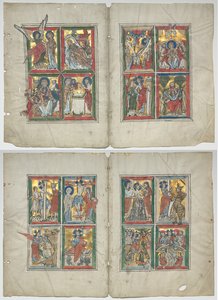 Bifolia avec des scènes de la vie du Christ - Unknown artist