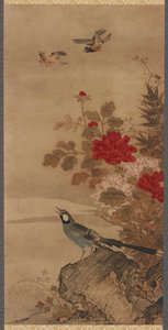 Oiseaux et fleurs - Unknown artist