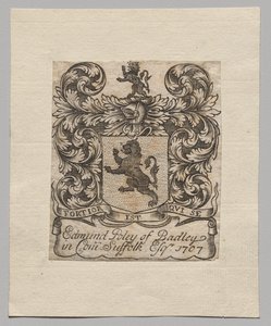 Ex-libris : Edmund Poley de Badley