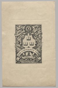 Ex-libris : The University Club, Cleveland - Unknown artist
