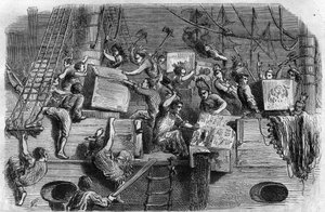 Boston Tea Party. Guerre d